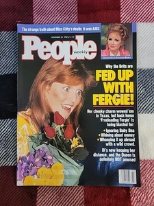 People Magazine Nov 20 1989 Fed Up With Fergie! Amanda Blake, Dolly Parton Ln - Bild 1 von 18