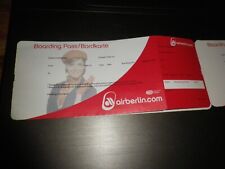 Air Berlin Blanko Ticket Bordkarte Original Boarding Pass Flugticket Unbenutzt