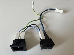 ⭐️Power Strom Netzschalter AN/AUS Switch Cable Philips Saeco Moltio HD87 HD88⭐️ - Bild 1 von 5