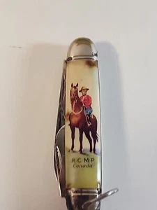 RCMP Royal Canadian Mounted Police Richards Sheffield Pocket Knife 2.75" Blade - Picture 1 of 13