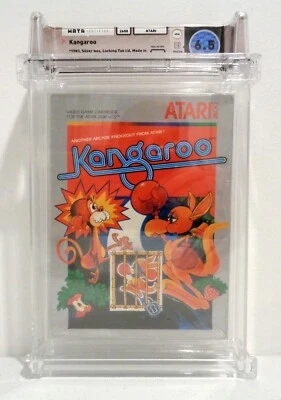 Kangaroo ( Atari 2600 VCS, 1983 ) NEW FACTORY SEALED GRADED WATA 6.5 SEAL "A" - Image 1 of 4