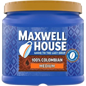 100% Colombian Medium Roast Ground Coffee (24.5 Oz Canister) - Picture 1 of 10