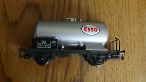 Vintage Liliput HO silver Esso OBB tank wagon. Made in Austria. - Picture 1 of 6