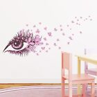 Pink Eye Butterfly Wall Sticker Living Room Decor Removable Decals Mural Use New