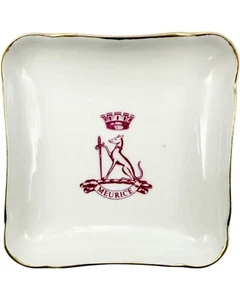 Vintage 5-Star Le Meurice Hotel Paris Ashtray White Trinket Dish - Picture 1 of 10