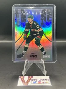 22/23 Trilogy - MATT BOLDY ROOKIE PREMIERES LEVEL 1 /999 #148 Minnesota Wild - Picture 1 of 3