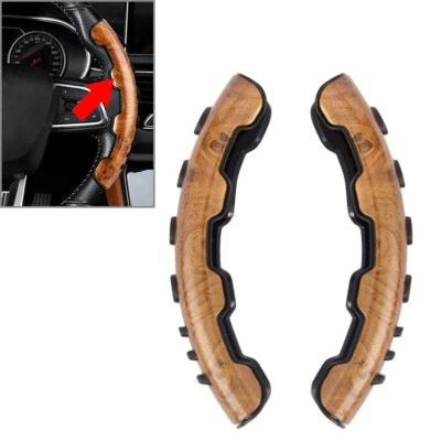 Non-Slip Steering Wheel Booster Cover Fit Honda Civic Accord CRV Carbon Fiber - Image 1 of 2