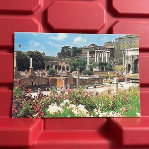 Roma Foro Romano Forum Romain Postkarte 5 7/8 x 4 Postkarte unbespielt 70er Jahre - Bild 1 von 2