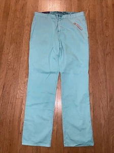 Men Sz 38x34 Southern Marsh Seawash Chino Pants Cotton Flat Front - Picture 1 of 16