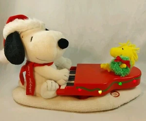 Hallmark Peanuts Swingin mit Snoopy und Woodstock Plüsch Animatronic Holiday - Bild 1 von 15