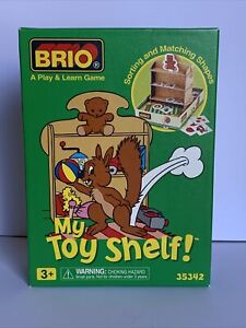 1998 Brio My Toy Shelf Game 100% Complete A Play & Learn Game 