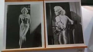 Schauspielerin Jean Harlow 8 x 10 s/w Drucke Fotos 2 Stück - Bild 1 von 2