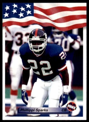 1992 All World Sports Phillippi Sparks Rookie Football Cards #36 - Image 1 of 2