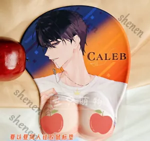 Alfombrilla de ratón Love and Deepspace Caleb Anime antideslizante estéreo brazaletes disfraces regalo - Imagen 1 de 6