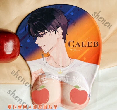 Alfombrilla de ratón Love and Deepspace Caleb Anime antideslizante estéreo brazaletes regalo con disfraces* Foto 1 de 4