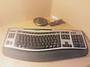 Microsoft Wireless Laser Keyboard 6000 v2.0 with Receiver - UK Layout MODEL:1078 - Picture 1 of 18