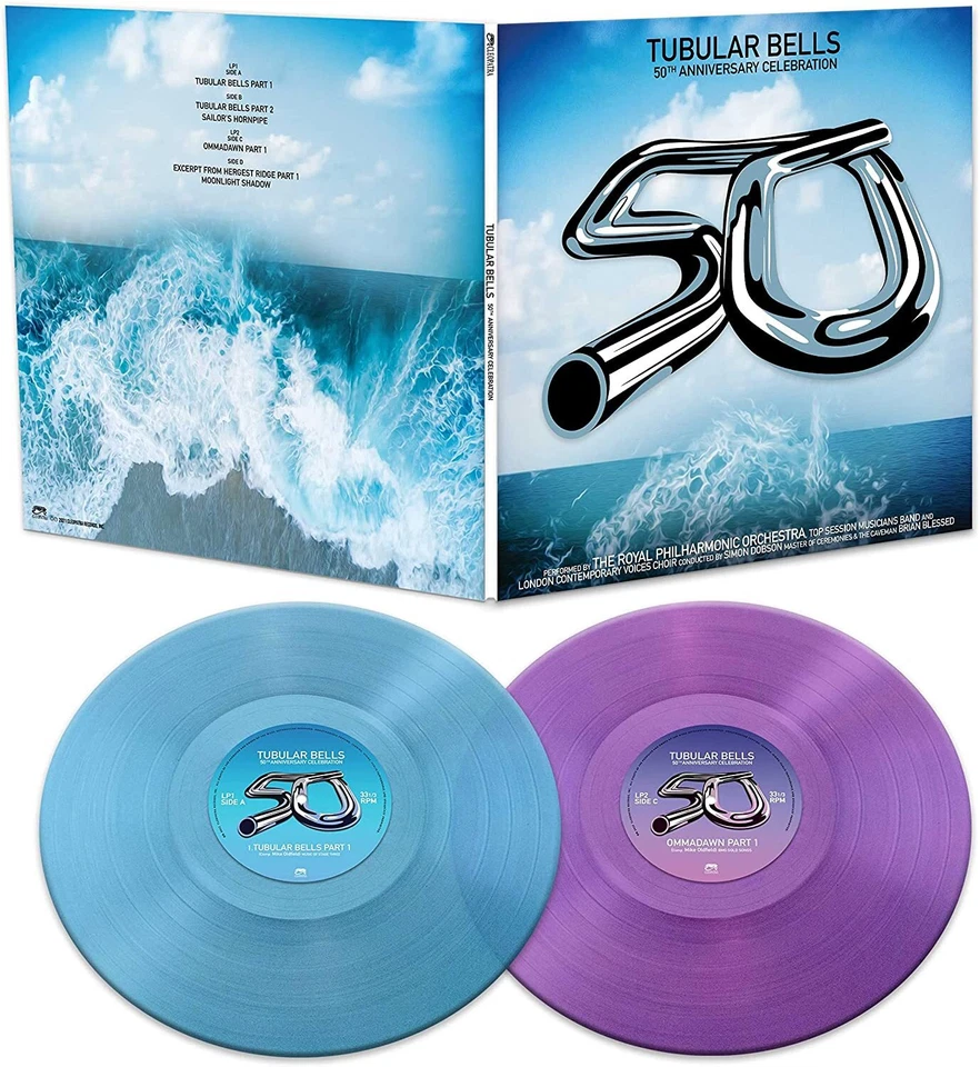 Royal Philharmonic Orchestra - Tubular Bells - 50th Aniv 2LP - Image 1 of 1