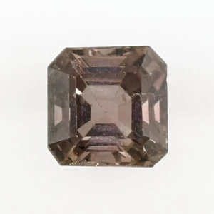 BROWN TOURMALINE 9.50 MM ASSCHER CUT F-3888 - Picture 1 of 1