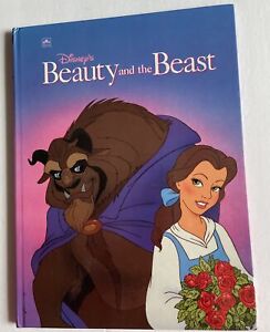 Disney’s Beauty and the Beast Big Golden Book Hardcover Children’s  VG