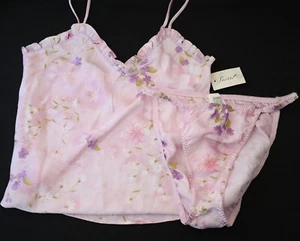 NEW Secret Treasures VTG 90s Y2K Satin String Bikini Panty Cami Set Lot LARGE - Picture 1 of 15