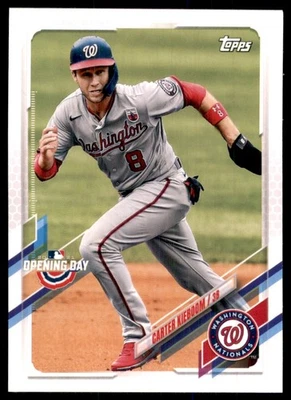 2021 Topps Archives Signature Series Active Player Edition Carter Kieboom Carter - Image 1 of 2