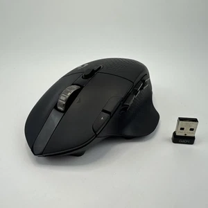 Logitech G604 Lightspeed Wireless Gaming Mouse With Dongle - Used, Rubber Lifted - Picture 1 of 14