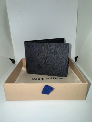 Louis Vuitton Monogram Slender Wallet Damier Graphite Canvas New w/Accs, Receipt - Image 1 of 4