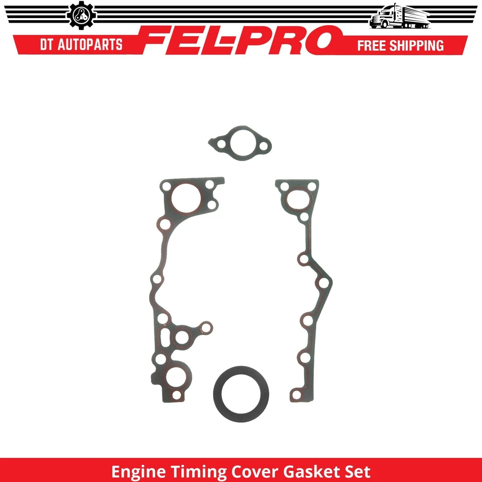 Juego de juntas de cubierta de distribución de motor Fel-Pro 1996 para Toyota Tacoma 1995-2004 2,4 L L4 Foto 1 de 1