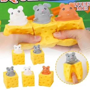 Käsemaus Squeeze Spielzeug süßer Käse & Maus Design K8P1 - Bild 1 von 10