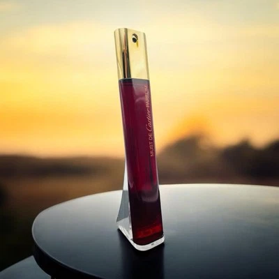 Must de Cartier Pure Parfum 25ml .8oz Old Formula Vintage With Stand/ TESTER - Image 1 of 4