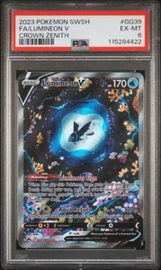 💎PSA 6 EX-Mint Lumineon V GG39/GG70 Crown Zenith: Galarian Gallery Holo💎 - Picture 1 of 3