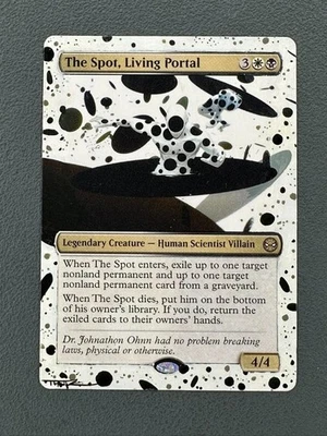 The Spot, Living Portal MTG Marvel's Spider-Man Hand Painted Altered Art Tentz - Image 1 of 3