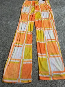 Vintage Christina leuchtend orange gelb Badehose Überwurf Größe Large - Bild 1 von 10