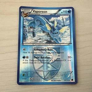 Pokemon TCG Vaporeon Plasma Freeze 25/116 Reverse Holo Uncommon - Picture 1 of 7