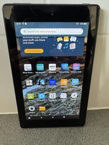 Amazon Fire 7 Inch Tablet 9th Generation 2019 Black WiFi Kids Micro SD Expansion - Picture 1 of 5