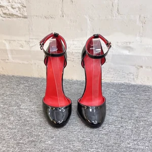 New Women Sexy Super High Heels 16Cm Pumps Ankle Strap Stilettos Party Shoes - Picture 1 of 18