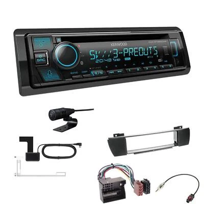 Kenwood KDC-BT960DAB Autoradio CD DAB+ Bluetooth für BMW X3 2004-2010 schwarz - Bild 1 von 4
