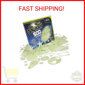 Glow in The Dark Stars for Ceiling, 500-Count, Largest Ceiling Glow Stars Assort - Picture 1 of 2