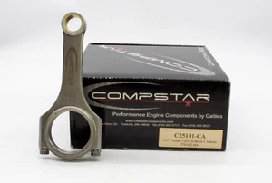 Callies Compstar 5.677 Nissan VQ35 H-Beam Connecting Rods - CA Bolts C25101-CA - Foto 1 di 6