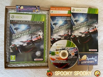 Ridge Racer Unbounded Limited Edition XBOX 360 - UK PAL VGC CIB - Tracked - Image 1 of 4
