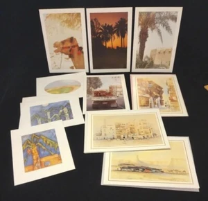 Saudi Arabia Greeting Cards Middle East Camels Palms Desert Lot of 11 - Picture 1 of 11