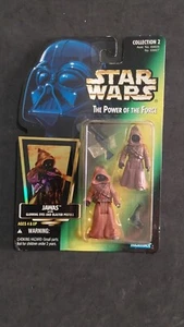 STAR WARS THE POWER OF THE FORCE KENNER ACTION FIGURE JAWAS 1996 NUOVO - Imagen 1 de 2