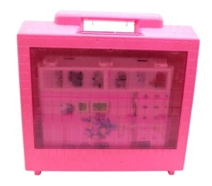 Barbie plegable y divertido juego vintage Mattel casa rosa 1992 ¿completo? - Imagen 1 de 8