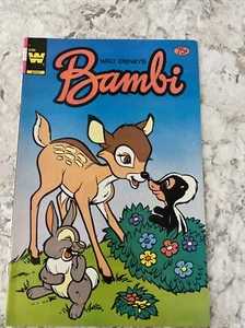Whitman Bambi #1 Canadian Priced Comic(Very Very Rare 75 Cent Comic) - Picture 1 of 2