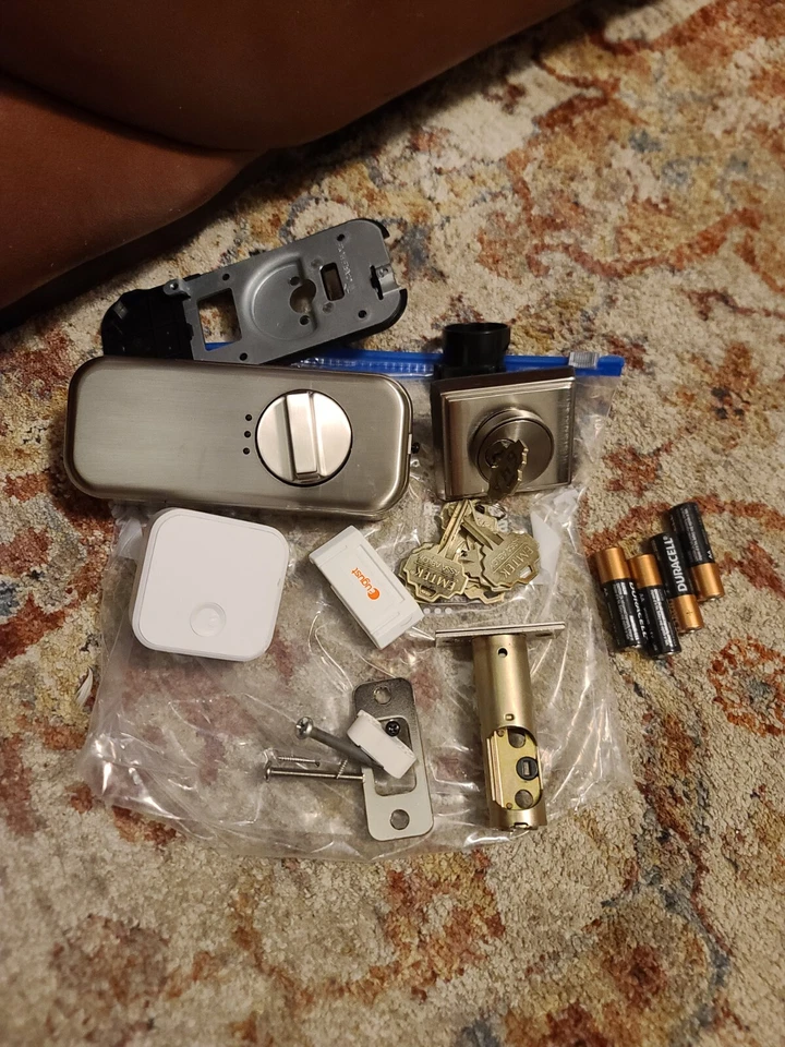 Emtek Smart Pantalla Táctil Deadbolt Conectado Por August EMP8469US26 Alimentado  Foto 1 de 1