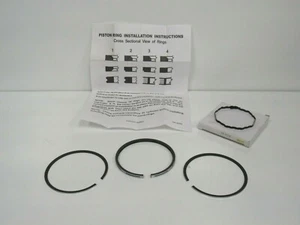 Briggs & Stratton Set Anello Pistone Rotante # 8450, B&S #390486, +,10" Oversize - Foto 1 di 4