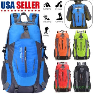 36L Travel Backpack Waterproof Outdoor Rucksack Men Large Capacity Camping Bag - Picture 1 of 17