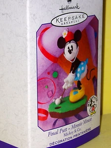 HALLMARK "FINAL PUTT-MINNIE MOUSE" MICKEY & CO. 1999, NIB - Picture 1 of 2