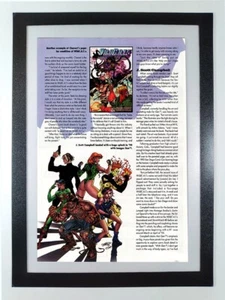 J. Scott Campbell Gen-13 & WildCATS Travis Charest - Wizard Comics Framed Page - Bild 1 von 7