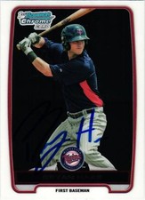 2012 Bowman Draft Picks Prospects Chrome Signed MLB Card You Pick 1 AUTO